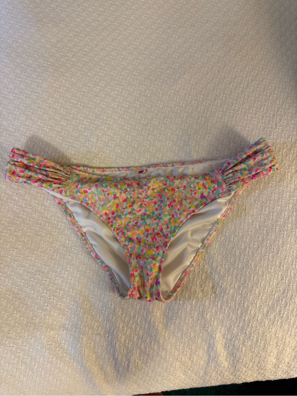 Victoria's Secret Multicolor Confetti Bikini Bottoms